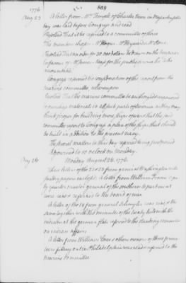 Transcript Journals, 1775-79 > May 14, 1776-Sept. 2, 1777 (Vol 5)