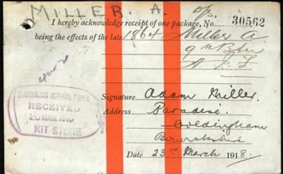 Thumbnail for Miller > Miller, Adam (1864)