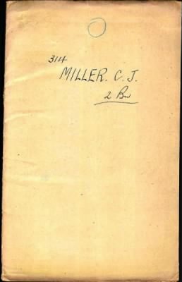 Thumbnail for Miller > Miller, Charles Joseph (314)