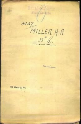 Thumbnail for Miller > Miller, Allan Robertson (3427)