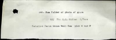 Thumbnail for Miller > Miller, Charles Collins (635)