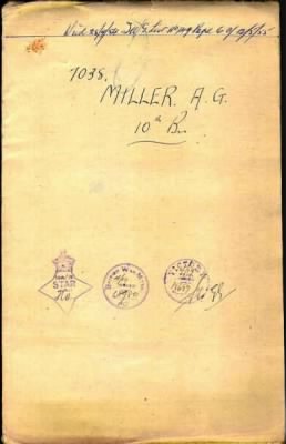 Thumbnail for Miller > Miller, Albert George (7038)