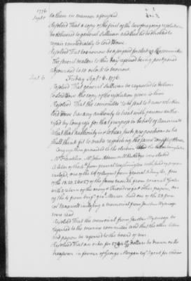 Thumbnail for Transcript Journals, 1775-79 > May 14, 1776-Sept. 2, 1777 (Vol 5)