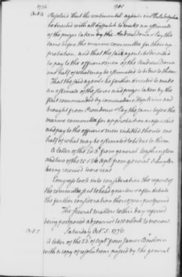 Transcript Journals, 1775-79 > May 14, 1776-Sept. 2, 1777 (Vol 5)