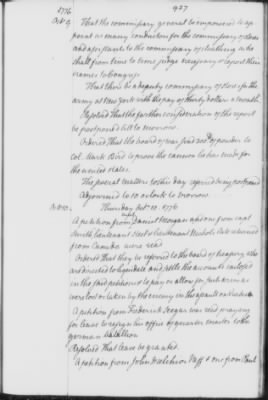 Thumbnail for Transcript Journals, 1775-79 > May 14, 1776-Sept. 2, 1777 (Vol 5)