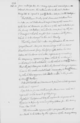 Thumbnail for Transcript Journals, 1775-79 > May 14, 1776-Sept. 2, 1777 (Vol 5)