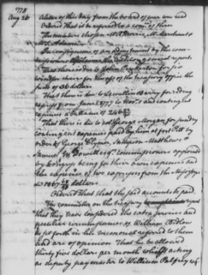 Rough Journals, 1774-89 > Aug 25 - Oct 13, 1778 (Vol 18)