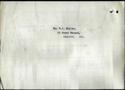 Thumbnail for Miller > Miller, William Charles (2431)