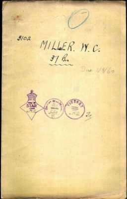 Thumbnail for Miller > Miller, William Claude (3102)