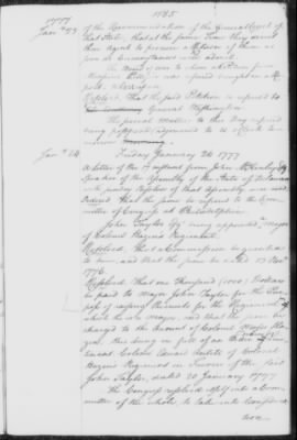 Thumbnail for Transcript Journals, 1775-79 > May 14, 1776-Sept. 2, 1777 (Vol 5)