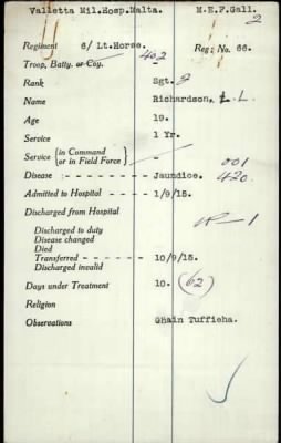 Thumbnail for Richardson > Richardson, Lancelot Lynton (66)