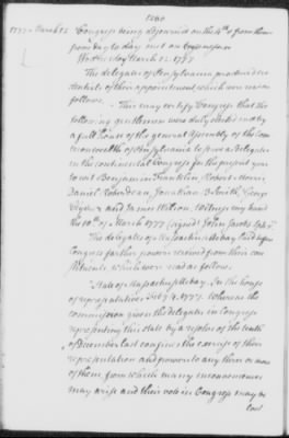 Thumbnail for Transcript Journals, 1775-79 > May 14, 1776-Sept. 2, 1777 (Vol 6)