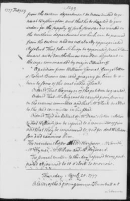 Transcript Journals, 1775-79 > May 14, 1776-Sept. 2, 1777 (Vol 6)