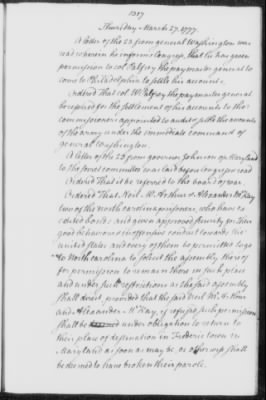 Thumbnail for Transcript Journals, 1775-79 > May 14, 1776-Sept. 2, 1777 (Vol 6)