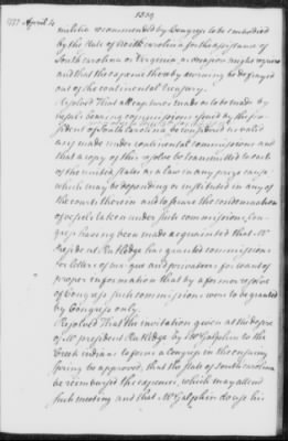 Thumbnail for Transcript Journals, 1775-79 > May 14, 1776-Sept. 2, 1777 (Vol 6)