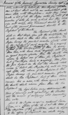 Thumbnail for Journal of the Constitutional Convention May 14-Sept 17, 1787 > Vol 1: Formal Journal of the Proceedings of the Convention, May 14-Sept. 15, 1787