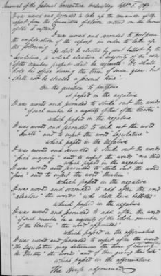 Thumbnail for Journal of the Constitutional Convention May 14-Sept 17, 1787 > Vol 1: Formal Journal of the Proceedings of the Convention, May 14-Sept. 15, 1787