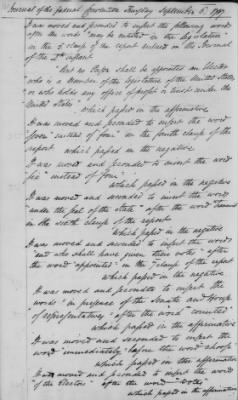 Thumbnail for Journal of the Constitutional Convention May 14-Sept 17, 1787 > Vol 1: Formal Journal of the Proceedings of the Convention, May 14-Sept. 15, 1787