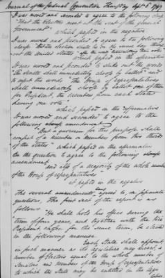 Journal of the Constitutional Convention May 14-Sept 17, 1787 > Vol 1: Formal Journal of the Proceedings of the Convention, May 14-Sept. 15, 1787