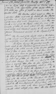 Thumbnail for Journal of the Constitutional Convention May 14-Sept 17, 1787 > Vol 1: Formal Journal of the Proceedings of the Convention, May 14-Sept. 15, 1787