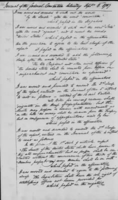 Thumbnail for Journal of the Constitutional Convention May 14-Sept 17, 1787 > Vol 1: Formal Journal of the Proceedings of the Convention, May 14-Sept. 15, 1787