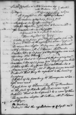 Rough Journals, 1774-89 > Dec 8, 1778 - Feb 24, 1779 (Vol 20)