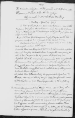 Transcript Journals, 1775-79 > May 14, 1776-Sept. 2, 1777 (Vol 6)