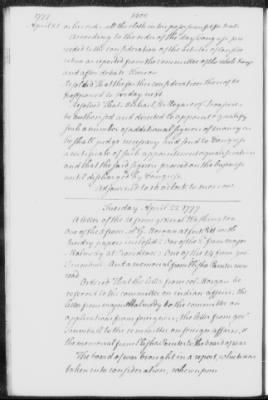 Thumbnail for Transcript Journals, 1775-79 > May 14, 1776-Sept. 2, 1777 (Vol 6)