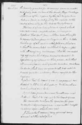 Thumbnail for Transcript Journals, 1775-79 > May 14, 1776-Sept. 2, 1777 (Vol 6)