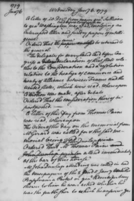 Rough Journals, 1774-89 > Dec 8, 1778 - Feb 24, 1779 (Vol 20)