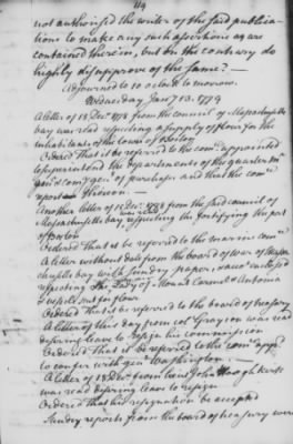 Rough Journals, 1774-89 > Dec 8, 1778 - Feb 24, 1779 (Vol 20)