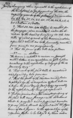 Rough Journals, 1774-89 > Dec 8, 1778 - Feb 24, 1779 (Vol 20)