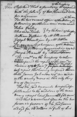 Rough Journals, 1774-89 > Dec 8, 1778 - Feb 24, 1779 (Vol 20)