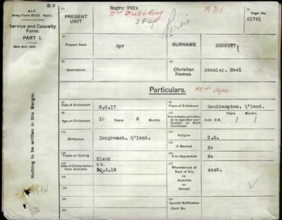 Thumbnail for Dennett > Dennett, Stanley Noel (21741)