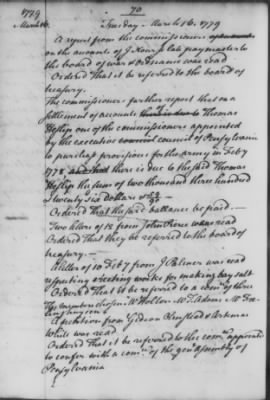 Rough Journals, 1774-89 > Feb 25 - Apr 27, 1779 (Vol 21)