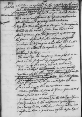 Rough Journals, 1774-89 > Feb 25 - Apr 27, 1779 (Vol 21)