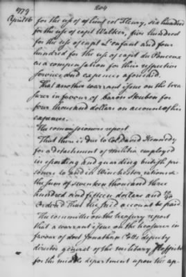 Rough Journals, 1774-89 > Feb 25 - Apr 27, 1779 (Vol 21)