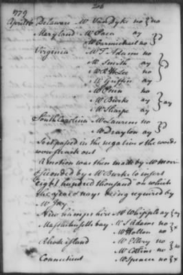 Rough Journals, 1774-89 > Feb 25 - Apr 27, 1779 (Vol 21)