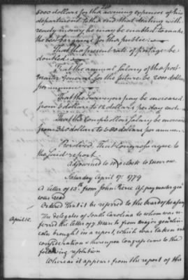 Rough Journals, 1774-89 > Feb 25 - Apr 27, 1779 (Vol 21)