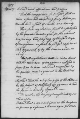 Rough Journals, 1774-89 > Feb 25 - Apr 27, 1779 (Vol 21)