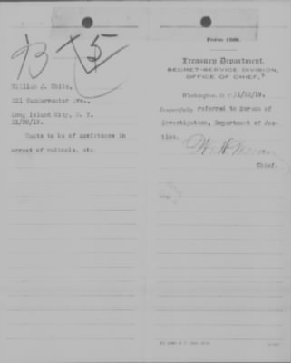 Thumbnail for Old German Files, 1909-21 > Morris B. White (#380456)