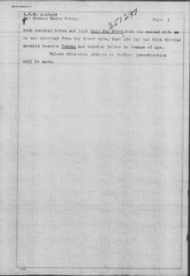 Old German Files, 1909-21 > Pvt. Norman Earle Petry (#351297)
