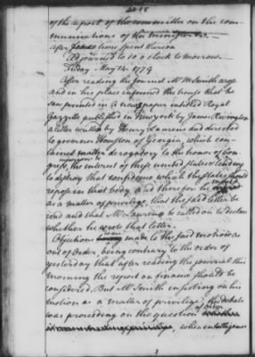 Rough Journals, 1774-89 > Apr 28 - July 6, 1779 (Vol 22)