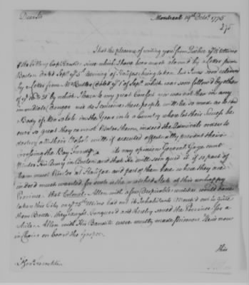 Thumbnail for Intercepted Letters - British > 1775 - 1781 (Vol 1)