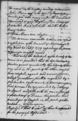 Rough Journals, 1774-89 > Apr 28 - July 6, 1779 (Vol 22)