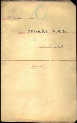 Thumbnail for Odgers > Odgers, Frances Victoria may (2646)