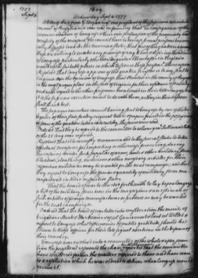 Transcript Journals, 1775-79 > Sept. 3, 1777-Jan. 20, 1779 (Vol 7)