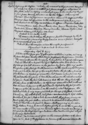 Transcript Journals, 1775-79 > Sept. 3, 1777-Jan. 20, 1779 (Vol 7)