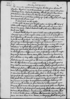 Transcript Journals, 1775-79 > Sept. 3, 1777-Jan. 20, 1779 (Vol 7)