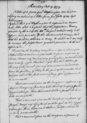 Rough Journals, 1774-89 > July 7 - Nov 8, 1779 (Vol 23)